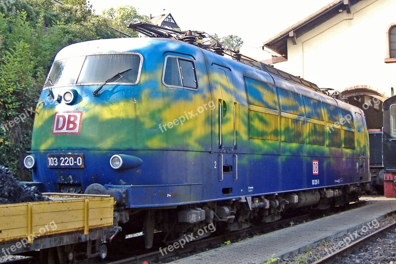 Db-tourism Lok Special Paint Br103 Br 103 Quick Driving Locomotive