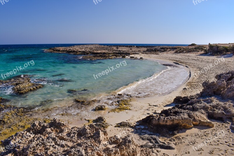 Cyprus Ayia Napa Makronissos Beach Sand Sea