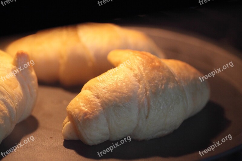 Food Croissant Cooking Breakfast Free Photos