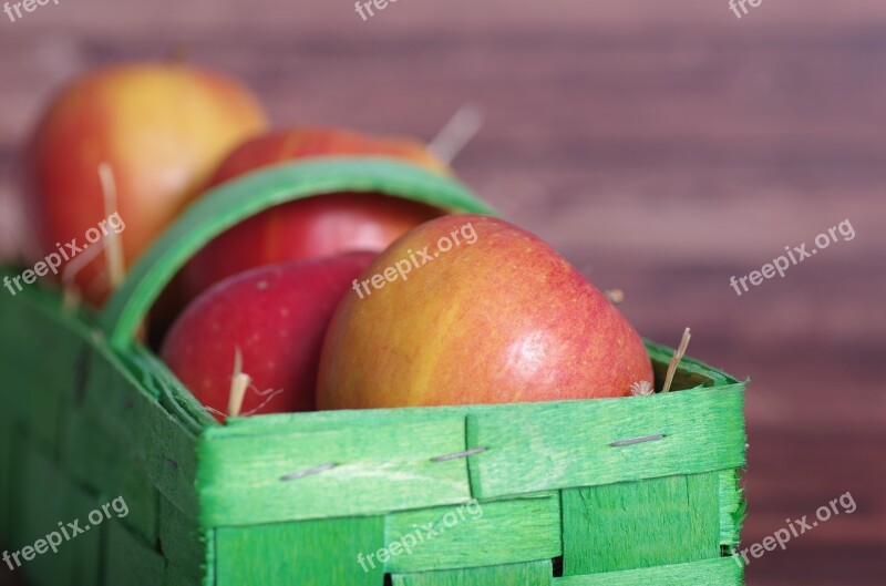 Apple Windfall Autumn Green Apple Decoration