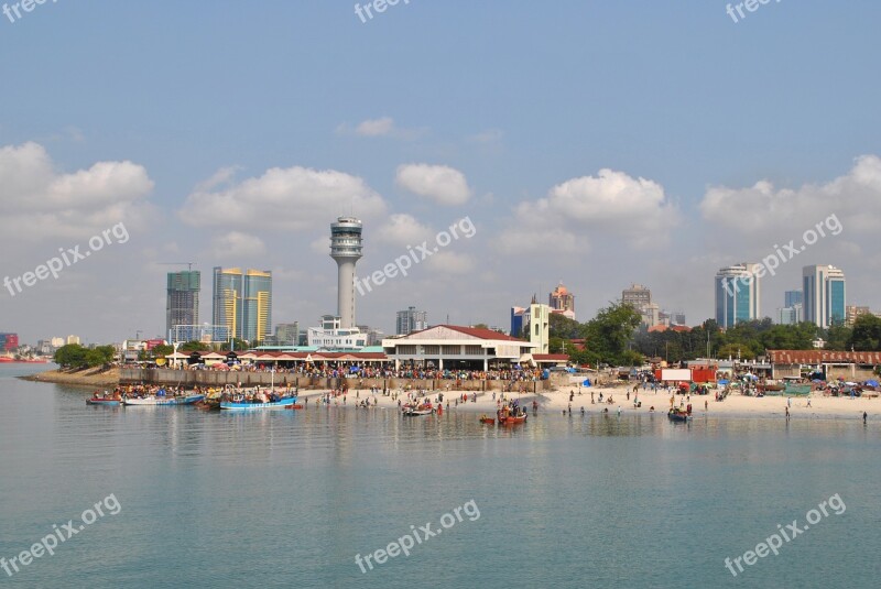 Tanzania Dar Es Salaam City Capital Port