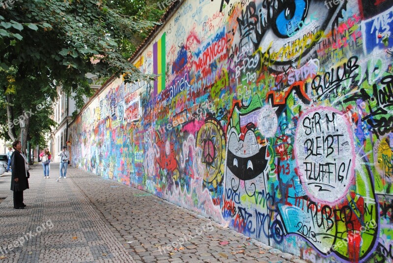 John Lennon Wall Prague Places Of Interest Czech Republic City Trip