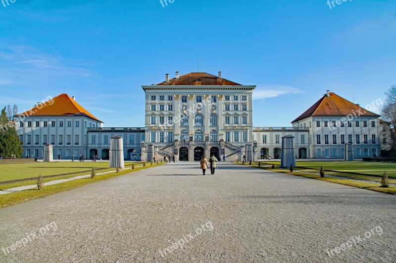 Munich Bavaria Germany Castle Nymphenburg