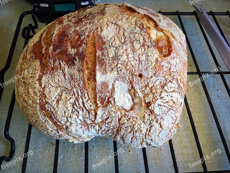 Bread Rack Bake Flour Oven