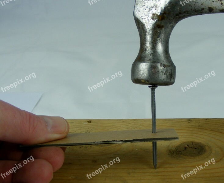 Hammer Nail Construction Carpentry Wood