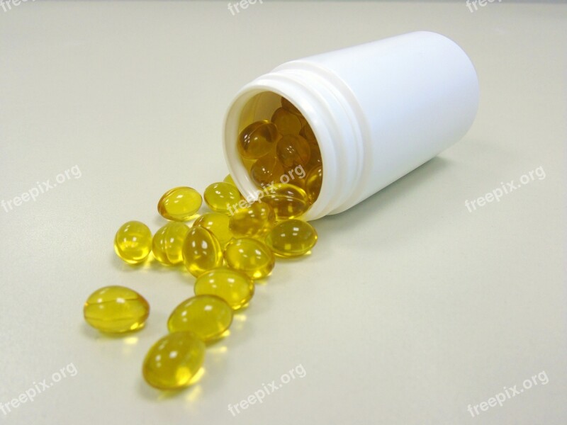 Encapsulate Pills Vitamins Health Nutrient Additives