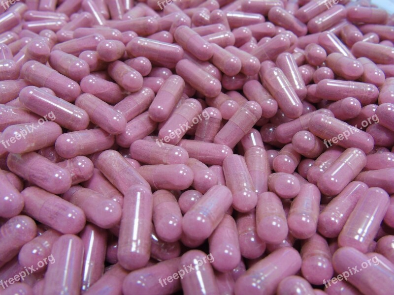 Encapsulate Pills Vitamins Health Nutrient Additives