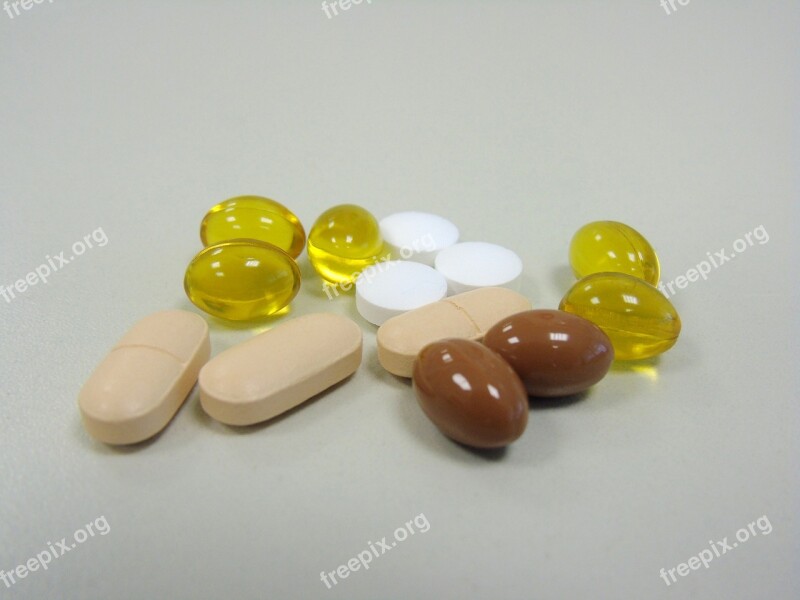 Encapsulate Pills Vitamins Health Nutrient Additives