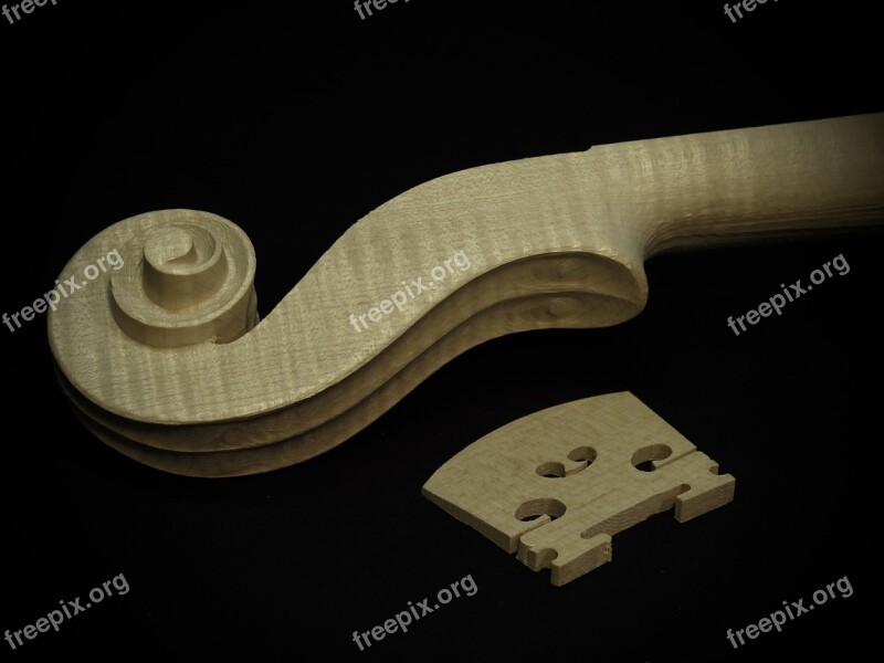 Violin-parts Maple-wood Classical Instrument Maple