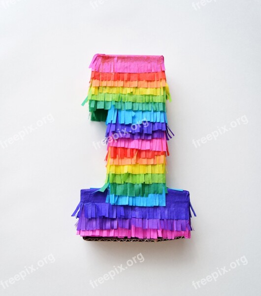 Pinata Decoration Paper Color Diy