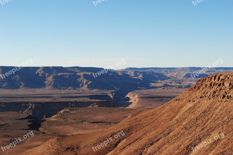 Fish River Canyon Namibia Rock Gorge Africa