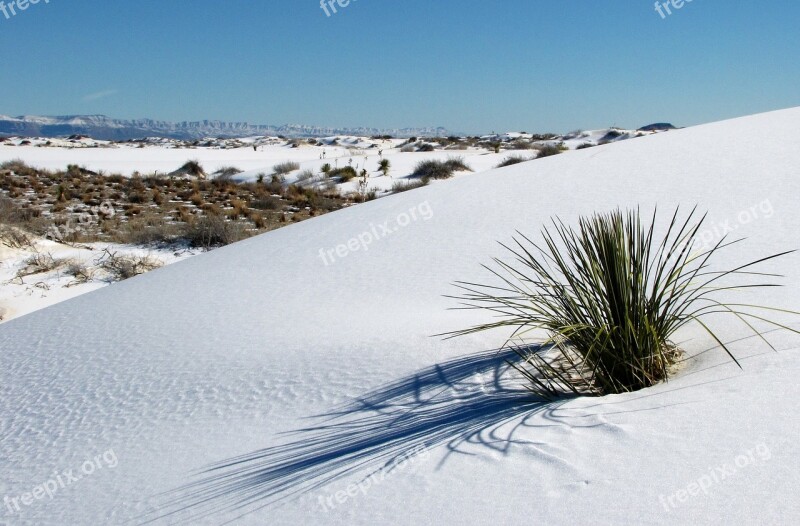 Sand White Scenic Landscape Tranquil