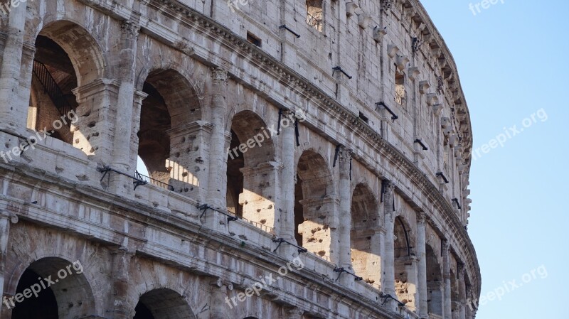 Colosseum Rome Italy Capital Monument