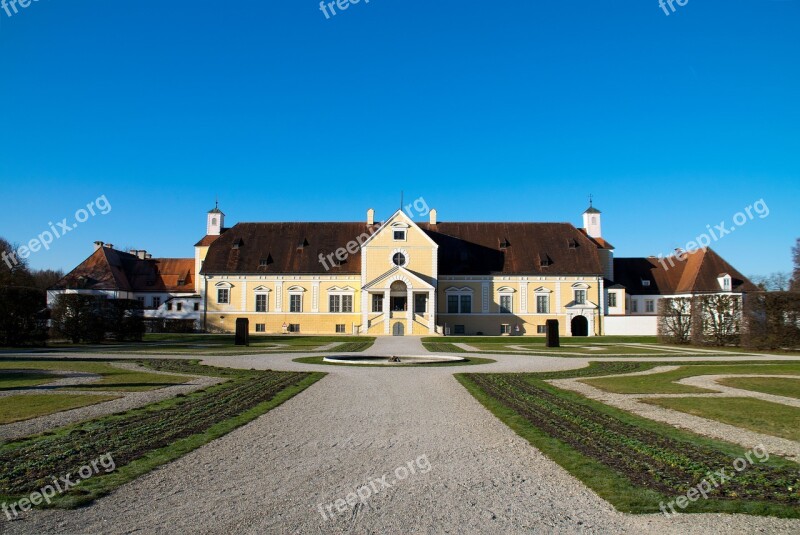 Oberschleißheim Bavaria Germany Castle Elder