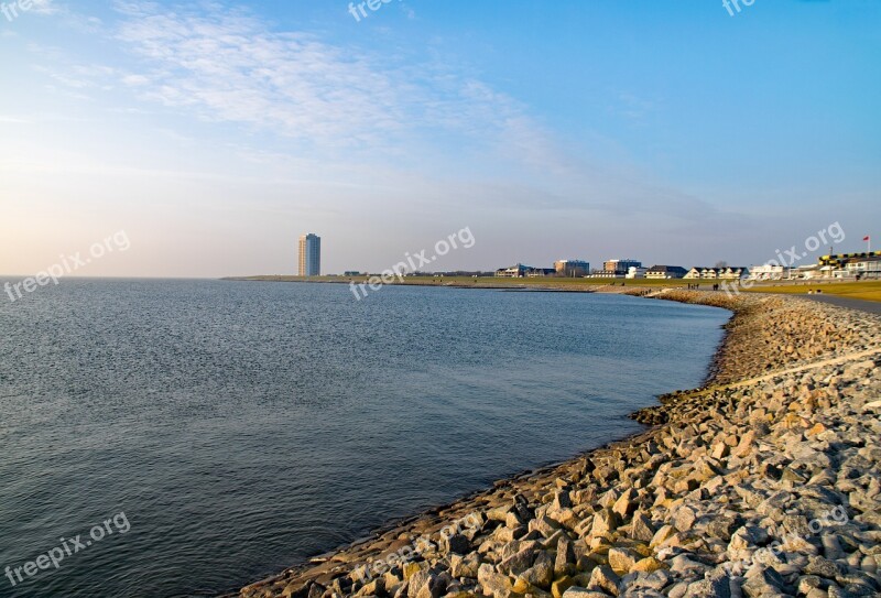 Büsum Mecklenburg Germany Beach North Sea Coast