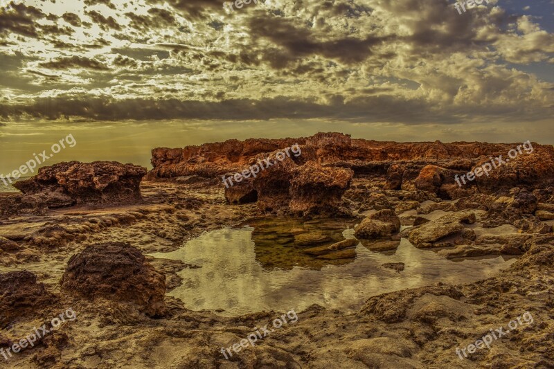 Rock Formation Rocks Rocky Coast Scenery Nature