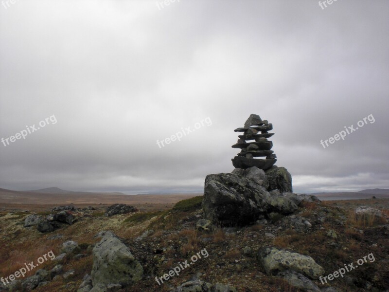 Norway Hardangervidda Scandinavia Landscape Nature