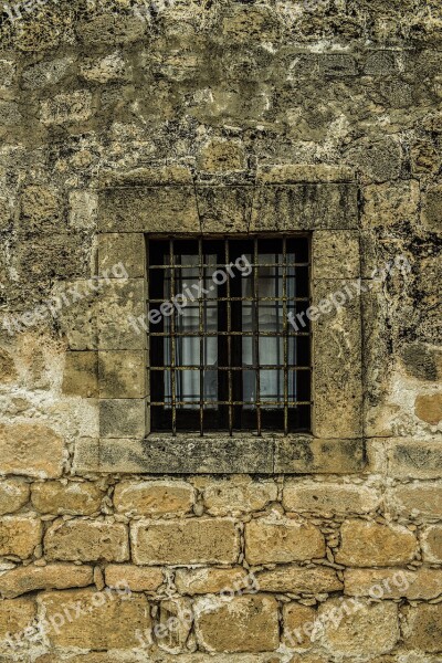 Window Wall Stone Cyprus Paralimni