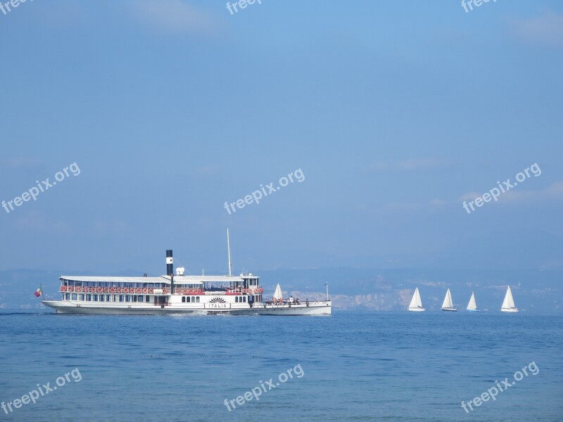 Paddle Steamer Lake Ship Beautiful Steam Ship Paddle Steamers