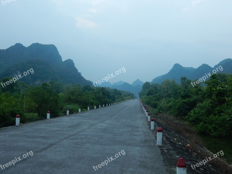 Mountains Road Asia Viet Nam Free Photos