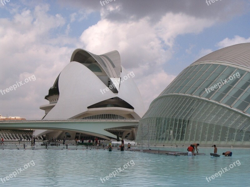 Spain Valencia Modern Architecture Expo Worldexpo