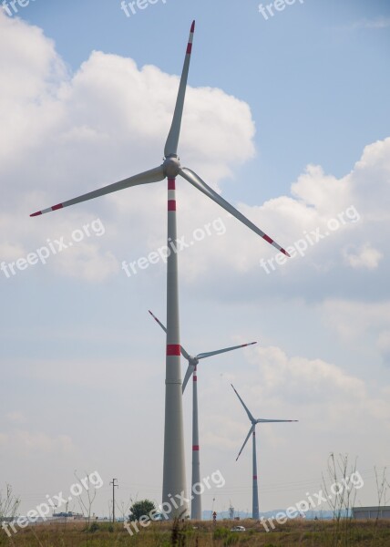 Wind Farm Wind Turbines Renewable Energy Wind Pontedera