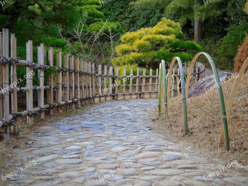 Japanese Garden Path Way Passage