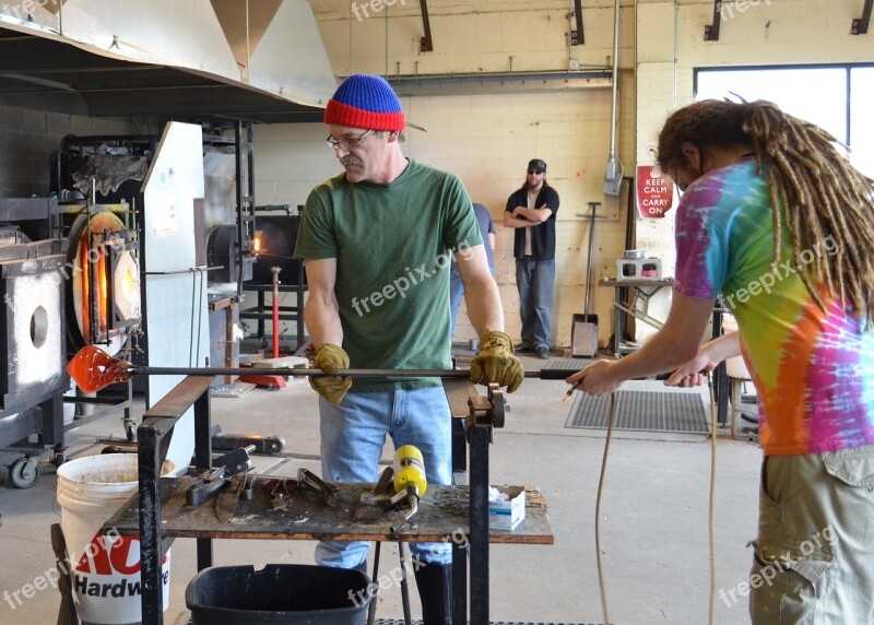 Glass Blowing Craft Molten Work