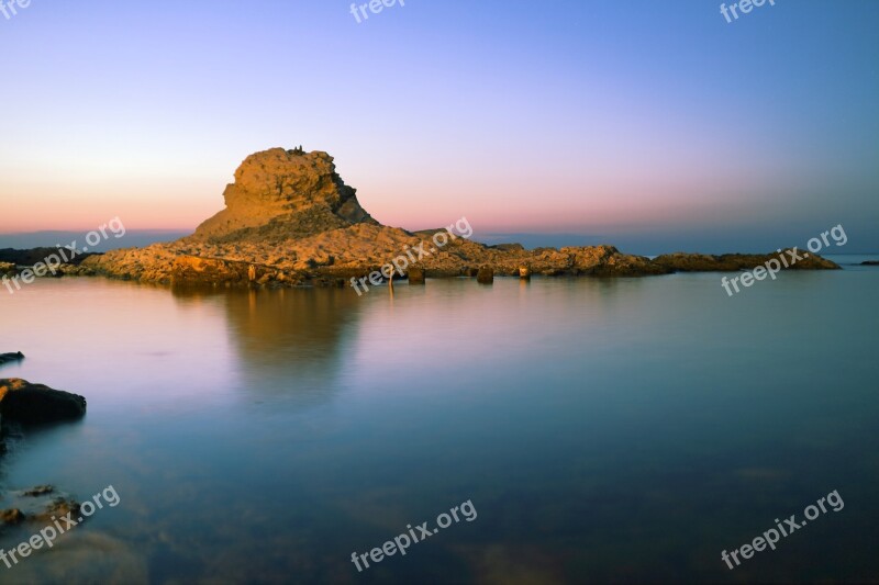 Ancon Passetto The Pope's Chair Sea Sunset