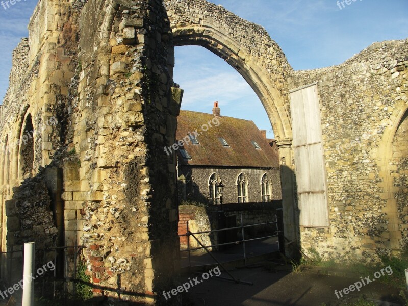 Canterbury Ruins Free Photos