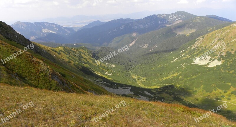 Chopok Low Tatras Mountain Hills Slovakia