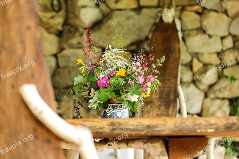 Bunch Of Flowers Wild Flowers Home Mood Decoration