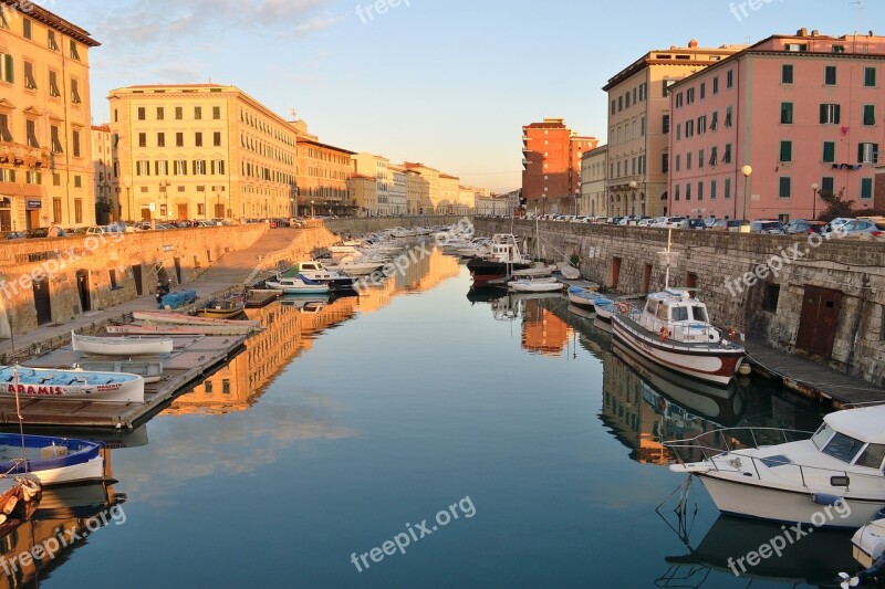 Leghorn Tuscany Italy Sea Water