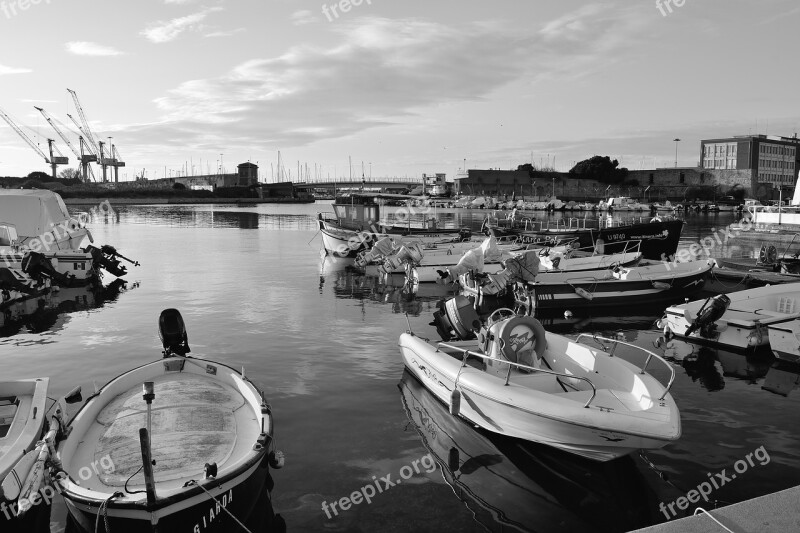 Leghorn Tuscany Italy Sea Water