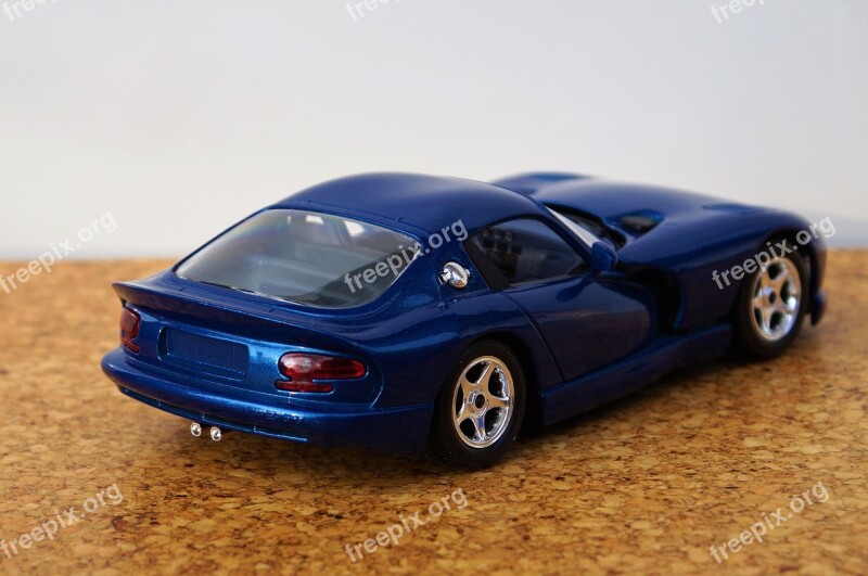 Model Car Viper Dodge Model Auto