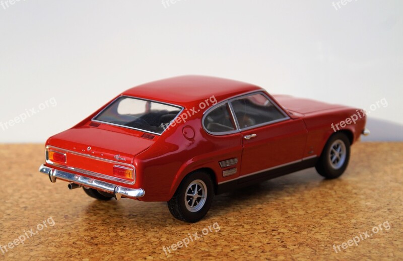 Model Car Ford Capri Model Auto