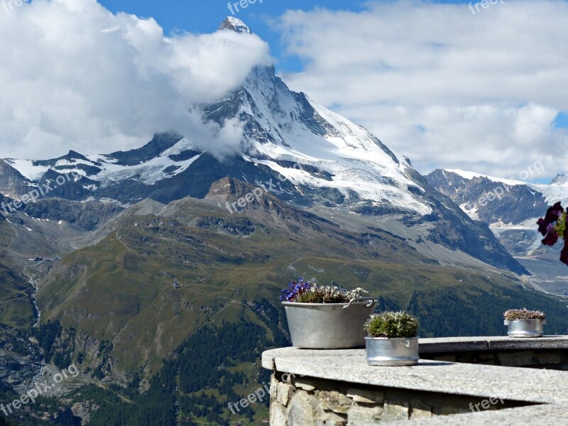 Switzerland Zermatt Nature Mountains Free Photos