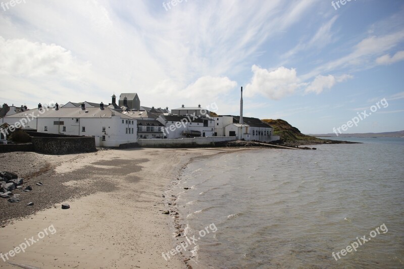 Scotland Sea Distillery Free Photos