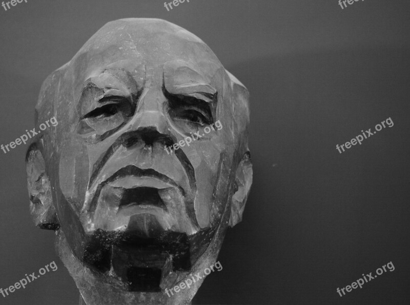 Personal Man Hanns Henny Jahnn Mask Statue