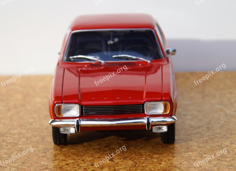 Model Car Ford Capri Model Auto