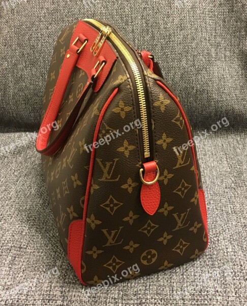 Handbag Bag Vuitton Monogram Free Photos