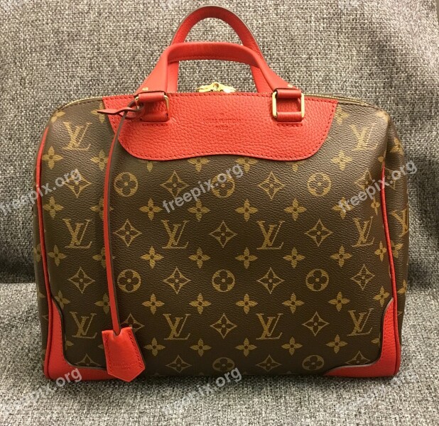 Handbag Bag Vuitton Monogram Free Photos