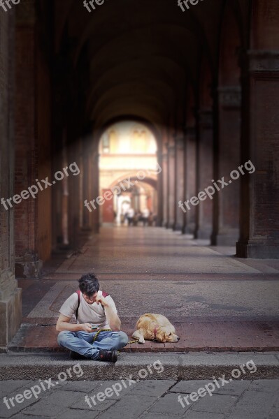 Bologna Portici Porch Italy Architecture