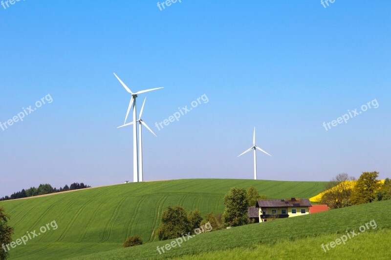 Wind Energy Pinwheel Windräder Energy Wind