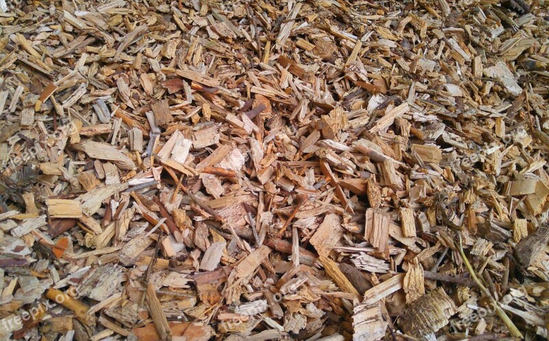 Wood Chips Heat Wood Natural Product Storage