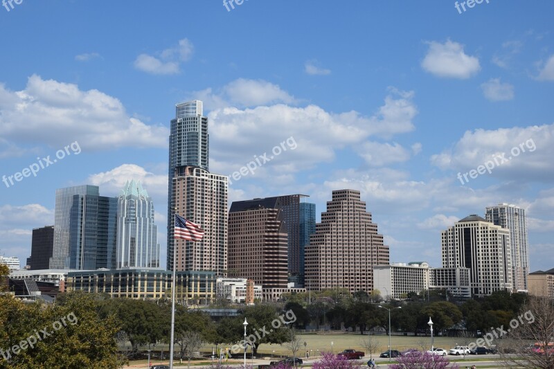 City Austin Texas Cityscape Downtown