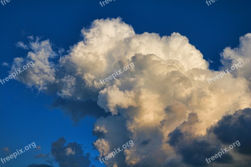 Cloud Cumulonimbus Storm Weather Nature