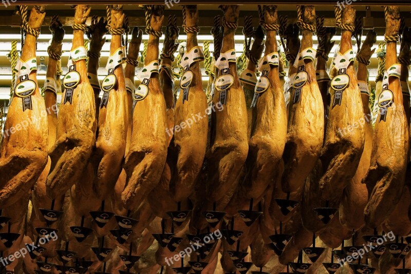 Jamon Iberico Ham Spanish Food