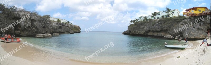 Vaersen Bay Curacao Willemstad Caribbean Coast