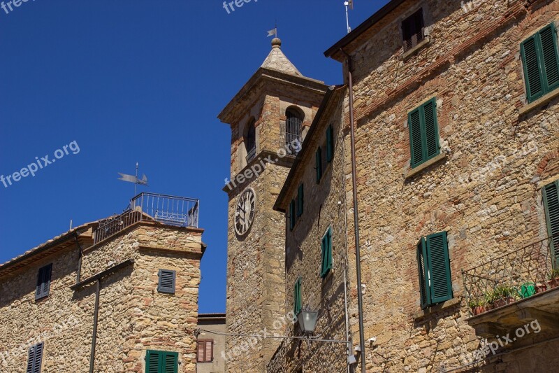 Tuscany Italy Toscana Historic Center Architecture